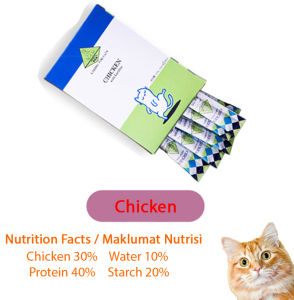 Cats Grocer Kitten Vitamin Snack & 3 Years below High Vitamins High Protein With Probiotics Premium Quality Untuk anak kucing