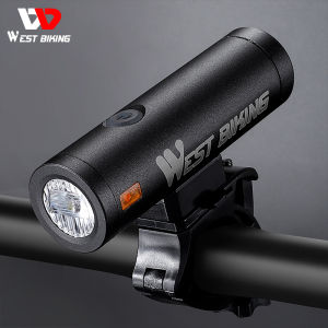 WEST BIKING Đèn Xe Đạp 1300 Lumens Đèn Sạc USB 4500MAh Chống Nước Có Thể Sạc Lại Đèn Pha LED Xe Đạp Đường Trường MTB Phụ Kiện Xe Đạp