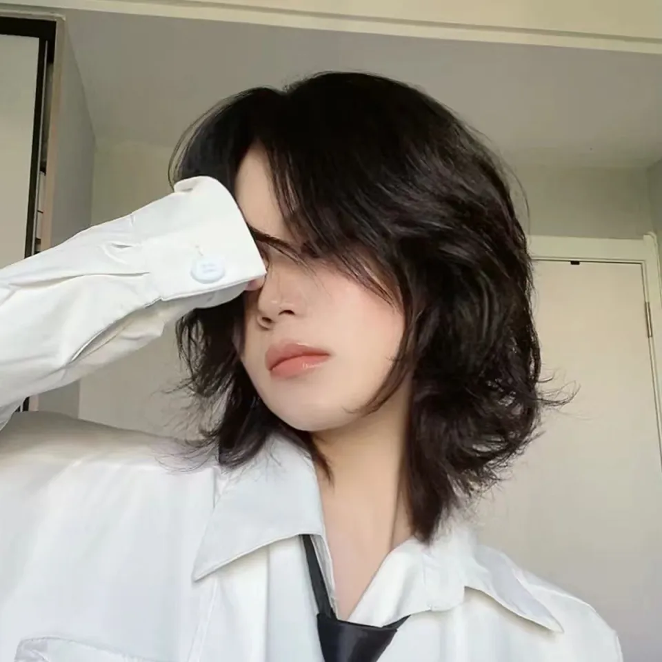 local deliveryFake hair mens net red trend wolf tail hairstyle