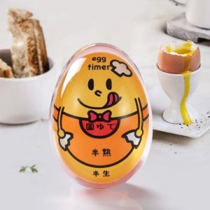 Egg Timer Boiled Egg Cooker Color Changing Cooking Temperature Observer