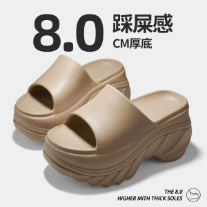 [Free Shipping] Thick-soled womens summer outdoor sandals 26 new styles high-heeled non-slip EVA beach height-increasing slippers