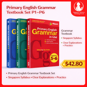 [SG STOCK] Primary English Grammar in Use P1-P6   PSLE Assessment for P1 P2 P3 P4 P5 P6 Grammar books Grammar Workbooks Grammar Textbooks