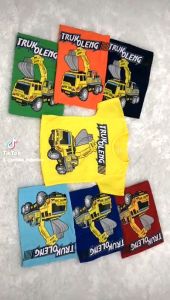 KAOS ANAK LAKI-LAKI TRUK OLENG USIA 1-10 TAHUN // BAJU ANAK COWOK