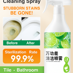 Cleaning Spray No Material Damage Non-stinging Natural Plant Ingredients Easy to Wash Large Capacity