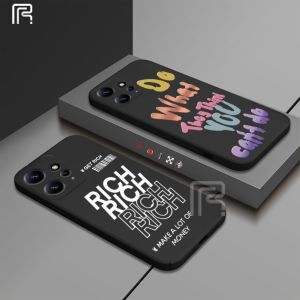 (Lokal Ready) Casing hp Redmi 12 4G Redmi A2 A1 Redmi Note 12 4G Note 11 Note 11s Redmi 10 10C 10A 9A 9C 9T Note 10S Note 10 5G Note 9 Huruf Graffiti Sederhana Tepi Bergelombang Soft Case