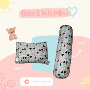 Bantal Guling Anak ( 3 - 10 Tahun) / Toddler pillow (sarung bantal guling bisa di lepas)