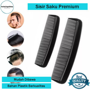 Sisir Saku Pria Kecil Warna Sisir Pomade Plastik Mini Cowok Premium