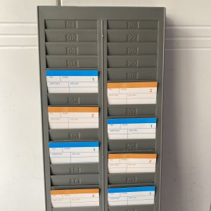 Kệ Để Thẻ Chấm Công Thẻ Giấy 50 thẻ