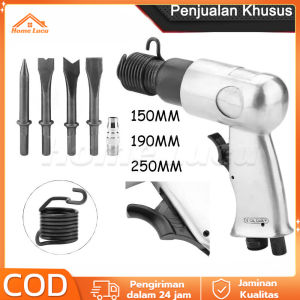 Air Chipping Hammer Kit - Mesin Pahat Alat Berat Kompresor Udara Palu Pneumatik dengan Pahat Bit