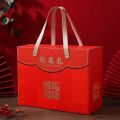 ✅2026 CNY Packaging Gift Box / Nuts and Fruits CNY Gift Box坚果水果特产年货新年礼盒 超大零食包手提包装盒. 
