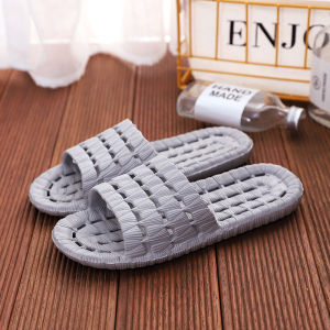 Free Shipping Summer Indoor Bathing Slippers MenS Non-Slip Waterproof Mesh One-Strap Design WomenS Soft-Soled Slippers For Hotels And Home Use