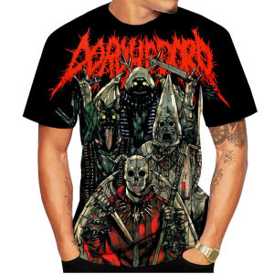 [Local Stock] VCC Fashion anime character creative 3D printing mens T-shirt top for summer comfort street personality short sleeved mens shirt