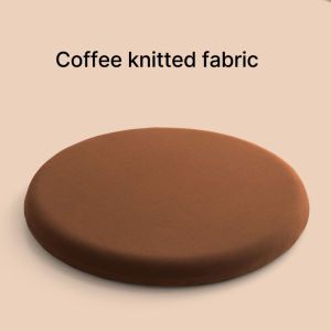 【Super low price】Round Ice Silk Fiber Fabric Seat Cushion Rebound Memory Foam Stools Chair Cushion Japanese Solid Thick Soft Comfy Butt Cushion