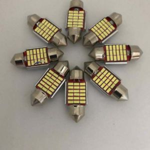 Lampu LED Plafon Truk Bis Lampu Kabin 24 VOLT 24V Canbus 31mm 3cm BUSS / TRUCK 18 Titik LED Super Terang
