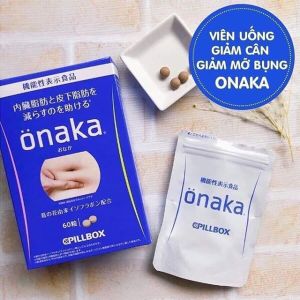 [Hoàn Tiền 8%]Viên uống Onaka Pillbox Nhật Bản Giảm Mỡ Thừa Bụng An Toàn Hiệu Quả