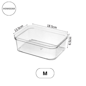 Drawer Organizer Tray Make Up Stationery Organizer Kitchen Utensils Sorting Transparent Acrylic Storage Box Drawer Divider Drawer Organizer