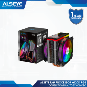 Alseye Fan Processor Max Series 4 Pipa M120D BLACK