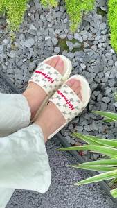 [FreeShipping] Hotmarzz Black Womens Non-Slip Slippers for Bathroom Home Casual Wear and Shopping