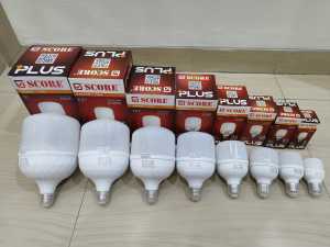 Lampu LED Bohlam LED Garansi 1 Tahun SCORE Plus 5W 10W 18W 26W 35W 50W 55w 60w