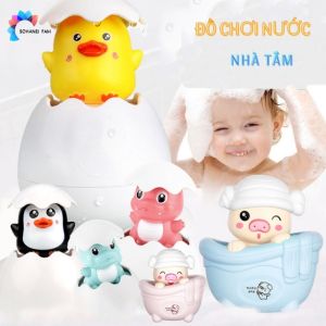 [WaterToys-HCM] Đồ Chơi Voi Phun Nước Như Vòi Sen Trứng Khủng Long Phun Nước Dễ Thương Cho Bé -SOHANEI FAM -Đồ Chơi Dưới Nước Đồ Chơi Nhà Tắm