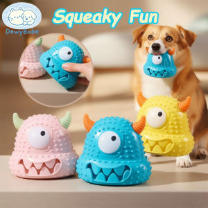 DewyBabe Pet Toys Pet Spiky Squeaky Puppy Chewing Toys Voice Dog Toys Bite-resistant Mainan Kucing