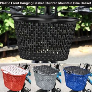 CLARO Easy To Install Front Hanging Basket Universal Multicolors Bicycle Storage Bag High Quality Hollow Childrens Electric Bicycle Hanging Basket Rear Cycling Accessories