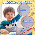 10PCS Composition notebook for kids notepad grade 1/2/3 School Supplies 80 Leaves A5 writing pad. 