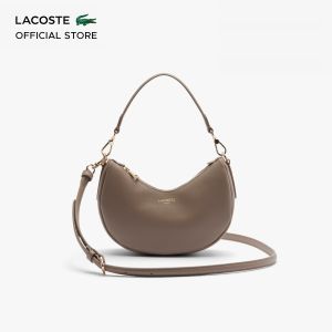 Lacoste Womens Small Champs-Élysées Half-Moon Purse (Taupe) - NF5101PH