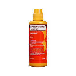 BETADINE Wound Solution 15ml | 25ml | 60ml | 120ml - Antiseptic for Wound Cleansing & Disinfection