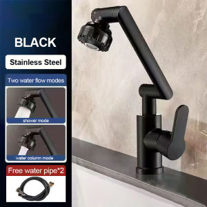 flexible angsa stainless SUS 304 premium quality / Kran Flexible Tembok 360 Derajat Putar 2 model Pancuran air Ukuran Kirim dua tabung 60 cm