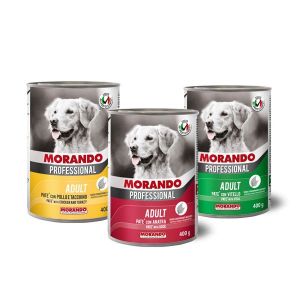 400g Dog  / Cat Wet Food Can - Dogs Organic Pate Veal/ Pate with Lamb Tuna Morando Professional