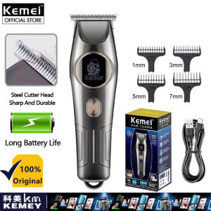 Kemei KM-643 Tóc có thể sạc lại cắt cho người đàn ông chuyên nghiệp dao cạo tóc tông đơ hớt tóc không dây công suất lớn tiếng ồn thấp