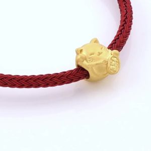 Chow Sang Sang 周生生 999 24K Gold Charme  Lucky Cat Mini Charm 92307C [Bracelet not included] [DO NOT BUY] Member Redeemable Product