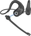 Friencity Bluetooth Headset w/Magnetic Boom Microphone for Phone Calling, Light-Comfort Open Ear Wireless Headphone w/DSP Noise Canceling Mic for PC Laptop Office Meeting Running Cycling, 12H. 