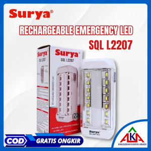 Lampu Darurat Surya Emergency Lamp SQL L2207