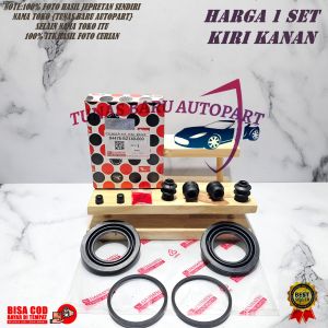 KIT KlLIPER KARET REM CAKRAM DEPAN DAIHATSU AYLA MANUAL 1SET UNTUK 2RODA