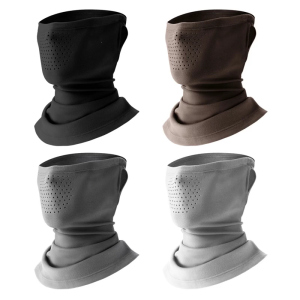 Fleece Ear Band Face Mask Neck Gaiter Headwear For Cold Weather Cycling And Outdoor Sports Thermals Lining Breathable
