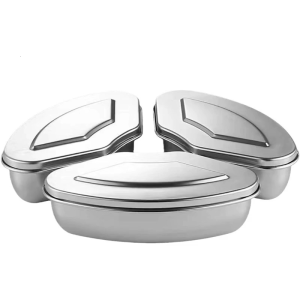 Nonrust Steel Fan Type Steamer Insert Features Optimized Ventilation Design And Easy Cleaning Front