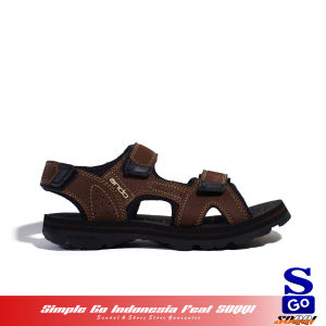 Ando arrowtech scoots borneo sandal gunung pria kekinian sepatu sendal hikking cowok laki-laki terbaru 38-42