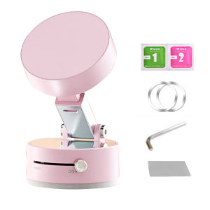 Magnetic Vacuum Phone Holder Foldable Shower Phone Holder Multi-functional Adjustable Suction Cup Phone Holder for Home Adjustable Car Navigation Holder Portable Bracket