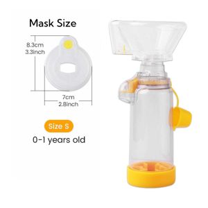 Professional Asthma Aerochamber Spacer kids Adult Inhaler Spacer Device Silicone Aerosol Cabin Health Care Tools