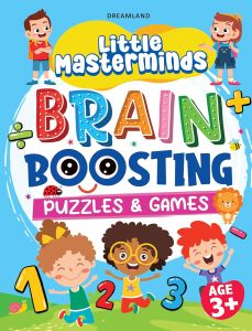 Activity Books/ Little Masterminds Brain Boosting puzzles & Games Activity Book For Kids Age 3 - 6 Years
