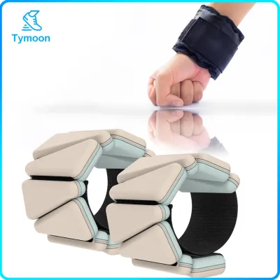 Perfeclan 2 cái tạ đeo cổ tay mắt cá chân đàn hồi trọng lượng cho màu đen 1kg