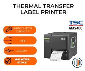 TSC MA2400 Barcode Printer Thermal Label Printer