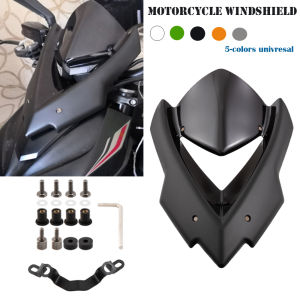 Motorcycle Windscreen Windshield Viser Visor Wind Deflector For Kawasaki Z1000 2014 2015 2016 2017 2018 2019 Z-1000 Z 1000 Double Bubble