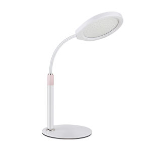 DECINIEE Red Light Therapy for Face and Neck 660nm Red Light Therapy Lamp with Adjustable Height Base 128LEDs Therapy Red Light for Body