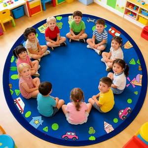 [HOT] Cross-border kindergarten childrens carpet early education center floor mat alphabet reading area carpet educational learning game floor mat