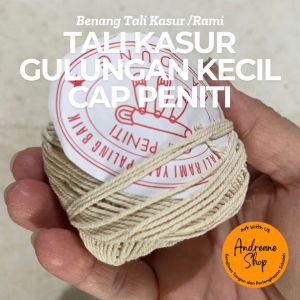 Benang Kasur / Tali Kasur Cap Peniti Diameter 1mm – Gulungan Kecil