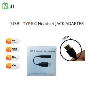 HFC-Converter Jack Audio 3.5mm Type c Kabel Aux Type C To Audio