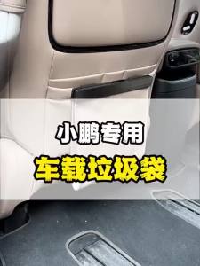 Xpeng g6/x9 แม่เหล็ก ดำ/แดง/ส้ม/เบจ กันกลิ่น ติดตั้งง่ายไม่ต้องเจาะ กระเป๋าเก็บของข้างเบาะรถ